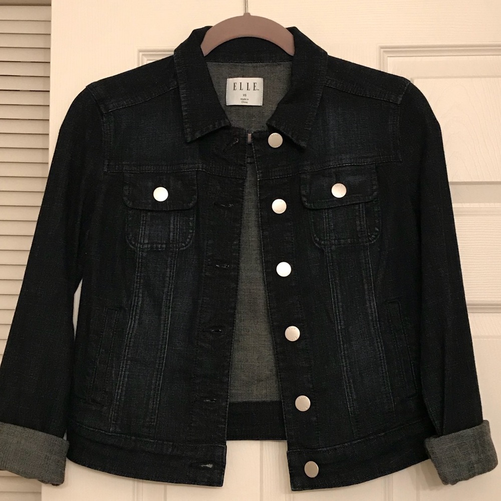 Dark denim jacket